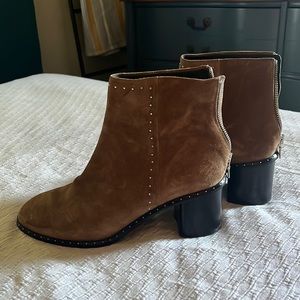 Rag and Bone Suede Willow boots with stud detail